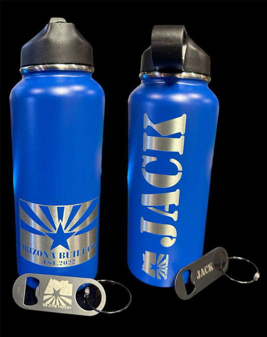 Arizona Built Co. Hydro Water Bottle 32oz (personalized w/your name)